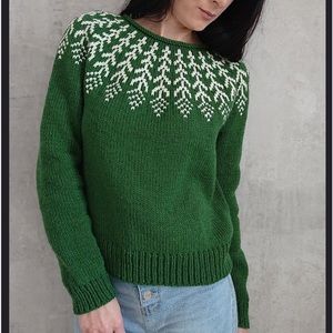 Hand knit / hand made sweater